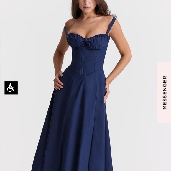 House of CB Carmen Corset Midi Dress - Picture 6 of 6